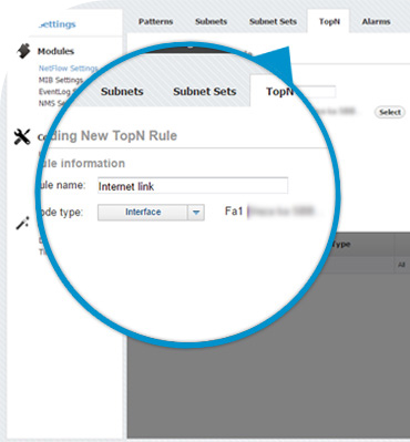 netvizura netflow analyzer - Powerful Settings 